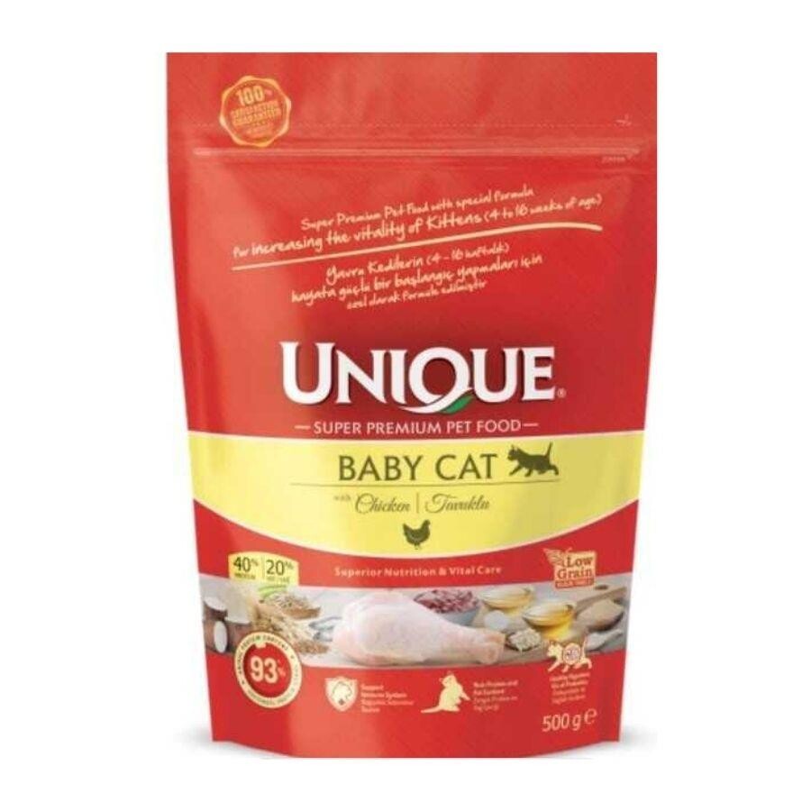 Unique Mother And Baby Cat Tavuklu Anne Ve Yavru Kedi Maması 500 GR | SRC: Barcode: 8681763069644